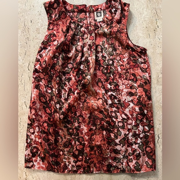Anne Klein Sleeveless Shirt Size Small - Picture 1 of 4